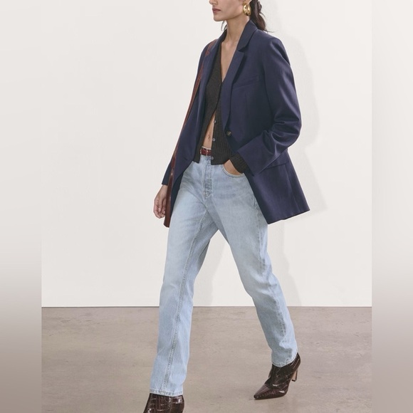 Everlane The '90s Cheeky Jean, Vintage Sunbleached Blue, 27 Crop - Picture 1 of 10